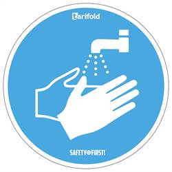 Aufkleber ‘Hände waschen’ - 2 St.