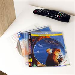 Blu-Ray Hüllen mit Ringbuch-Löchern zur Blu-Ray-Aufbewahrung