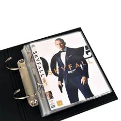 DVD Hüllen mit Ringbuch-Löchern zur DVD Aufbewahrung – 100 St.
