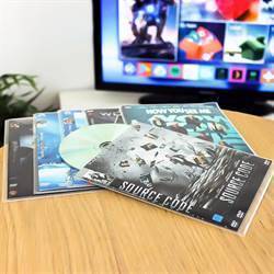 DVD-Hüllen für die DVD-Aufbewahrung – Platz für Cover