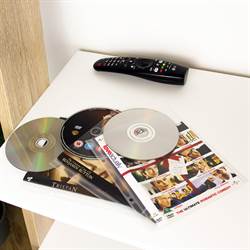 DVD-Kombipack - 100 DVD-Hüllen, 4 DVD-Ordner - DVD-Aufbewahrung