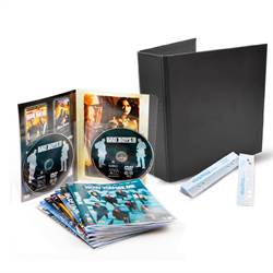 DVD-Kombipack - 50 doppelte DVD-Hüllen, 2 DVD-Ordner, 50 Strips