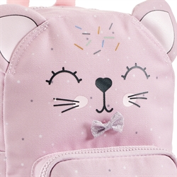 Mini-Rucksack, Rosa Katze - 1 Stk.