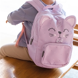 Mini-Rucksack, Rosa Katze - 1 Stk.