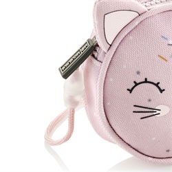 Kleine Handtasche, Rosa Katze - 1 Stück.