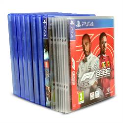 PS4-Hüllen mit Ringbuch-Löchern - Platz für Cover - 25 St.