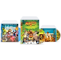 Musterbeutel mit Hüllen für DVD, CD, Blu-Ray und PS4/PS5 - 14 St.