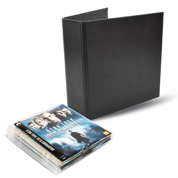 Blu-Ray-Kombipack - 50 Blu-Ray-Hüllen, 2 Ringordner