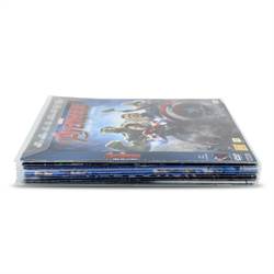 DVD-Hüllen für die DVD Aufbewahrung – Platz für Cover - 100 St.