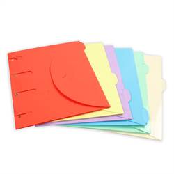 A4 Smartfolders - 6 Ordner in verschiedenen Farben - GLOSSY VERSION